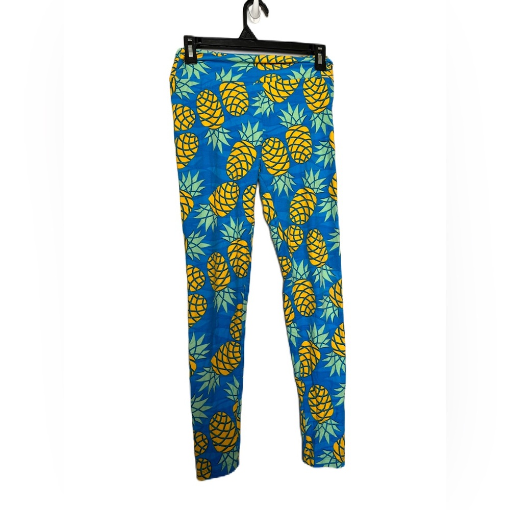 Lularoe One Size leggings pineapples‎